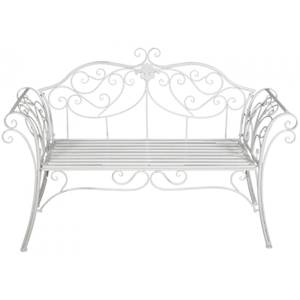 Banc de Jardin -Antique style Blanc