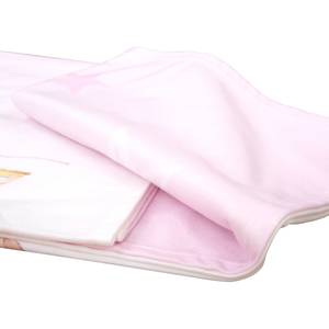 Kinderdecke 205969 Pink - Textil - 130 x 1 x 160 cm