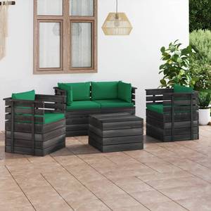 Garten-Lounge-Set (5-teilig) 3005334 Grün