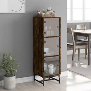 Highboard DE6087 Raucheiche Dekor