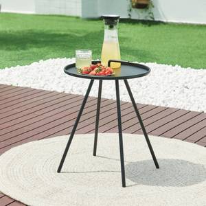 Table d'appoint de jardin Fosen Noir