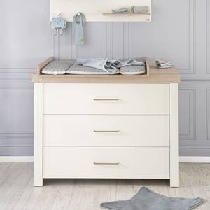 Set de chambre bébé Lucy 2 pcs Blanc - Bois manufacturé