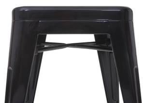 Tabouret A73 (lot de 2) Noir