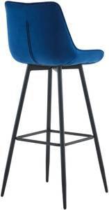 Barhocker Dartford Blau - Kunstfell