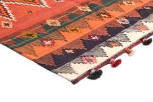 Tapis Jajim LXXXVII Rouge - Textile - 144 x 1 x 213 cm