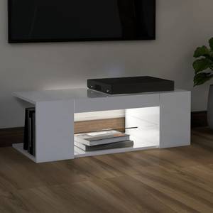 Meuble tv 3008760 Blanc brillant