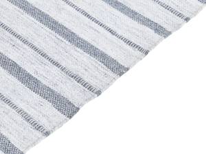 Tapis tressé BADEMLI Blanc crème - Gris - Blanc - 140 x 200 x 200 cm