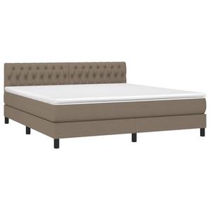 Boxspringbett 3017265-24 Taupe - Breite: 180 cm