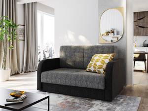 Sofa TWIC Hellgrau - Steingrau - Breite: 132 cm