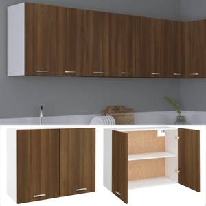 Hängeschrank 3016496-7 Braun - Eiche Dunkel - 80 x 60 cm