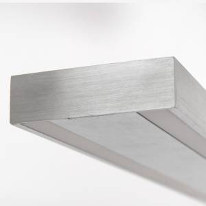 Pendelleuchten Bande Silber - Metall - 17 x 130 x 114 cm