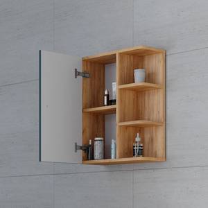 Badschrank Fynn 37232 Braun - Grün