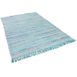 Baumwolle Natur Teppich Cayenne Blau - 170 x 240 cm