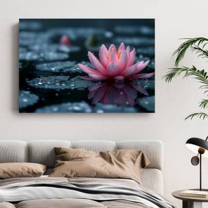 Bild Lotus Blumen VII 120 x 80 cm