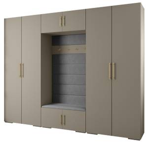 Garderobe Inova 3 Z9 Gold - Grau - Gold