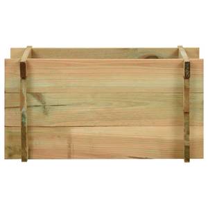 Pflanzkübel Hochbeet M626214 Braun - Holzwerkstoff - 40 x 32 x 40 cm