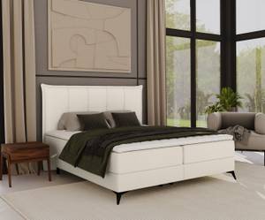 Boxspringbett Metis Creme - Breite: 146 cm