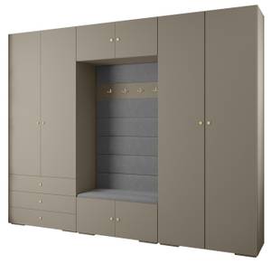 Garderobe Inova 2 Z14 Gold - Grau - Gold