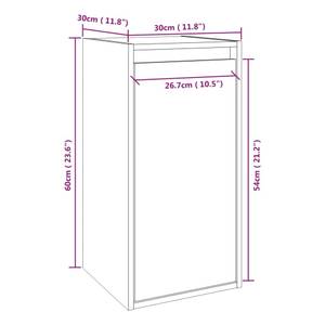 Wandschrank 3013355-1 Grau