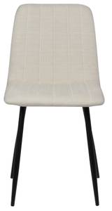 Esszimmerstühle Dijon Cremeweiß - Textil