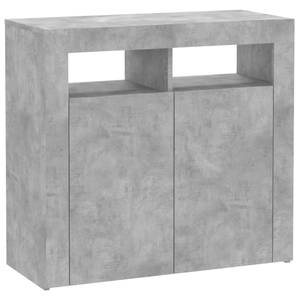 Buffet 3009229 Gris - Gris minéral - 80 x 35 cm