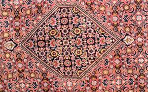 Bidjar - Zanjan - 255x170cm Rot - Naturfaser - 170 x 2 x 255 cm