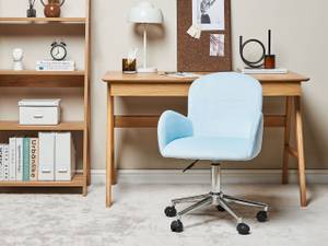 Chaise de bureau PRIDDY Bleu - Bleu clair