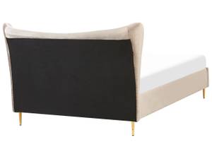 Doppelbett CHALEIX Beige - Gold - Grau - Taupe - Breite: 148 cm