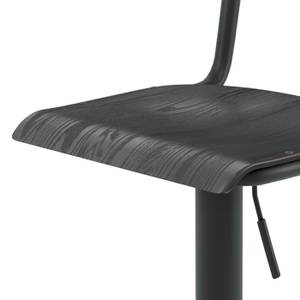 Tabouret de bar Clem (Lot de 2) Noir