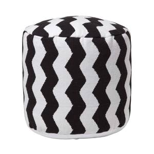 Designer Hocker Pouf Chevron 45 x 40 x 45 cm