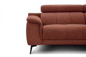 Ecksofa Fiero (5-Sitzer) Dunkelorange