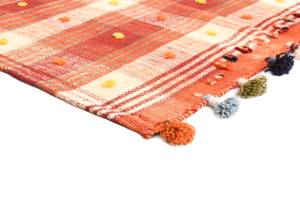 Teppich Jajim CIV Rot - Textil - 142 x 1 x 266 cm
