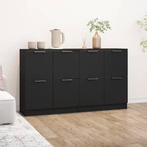 Sideboard (2er Set) 3015627 Schwarz