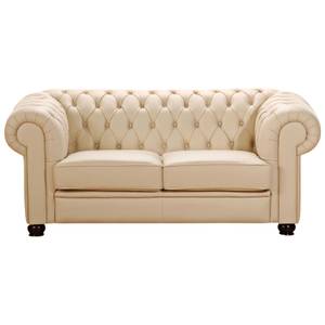 Chandler Sofa 2-Sitzer Beige - Kunstleder - Textil - Holz teilmassiv - 172 x 76 x 98 cm