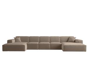 Wohnlandschaft CELES PREMIUM XL Opera Sandbraun