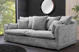 Sofa HEAVEN Grau - Textil - Holzart/Dekor - 200 x 88 x 105 cm