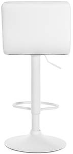 Tabourets de bar Feni Lot de 2 Blanc