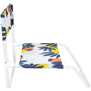 Chaise de plage pliante Rio Textile - 47 x 44 x 52 cm