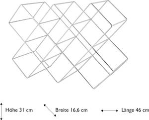 Weinregal EW-WR-1791 Silber