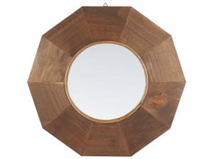 Miroir ASEM Marron - Bois massif - 60 x 60 x 2 cm