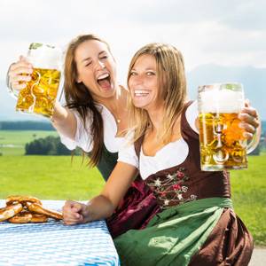 Bierzeltgarnitur Auflage Set blau-weiß Blau - Weiß - Textil - 100 x 1 x 250 cm