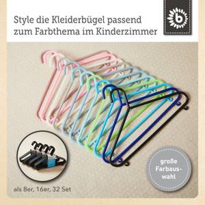 Kinder-Kleiderbügel Maja 16tlg. Schwarz