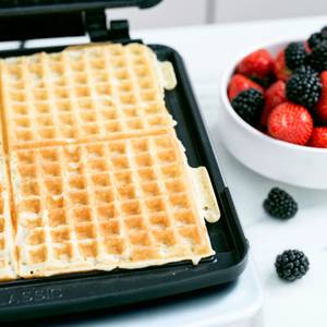 Waffeleisen Elite 5er Set Blau - Metall - 27 x 11 x 28 cm