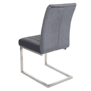 Chaise cantilever L14 (lot de 2) Gris