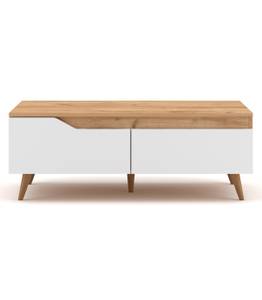 Table Basse Tree Blanc - Bois manufacturé - 60 x 37 x 100 cm