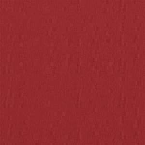 Écran de balcon 3016497-4 Rouge - Profondeur : 75 cm