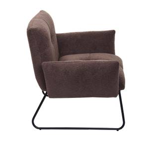 Lounge-Sessel K34 Bouclé Braun