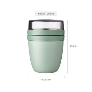 Lunchpot Ellipse Blau