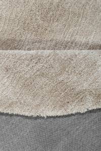 Hochflorteppich relaxx Beige - Sandbraun - 120 x 120 cm - Durchmesser: 120 cm