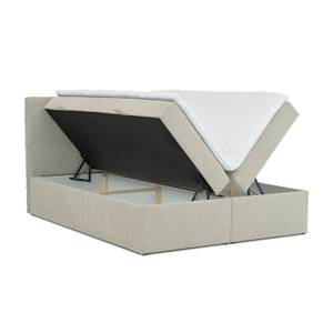 Boxspringbett Cassidy Beige - Breite: 180 cm